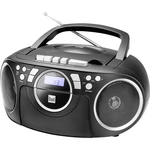 Dual P 70 CD-rádio FM AUX, CD, kazeta   čierna