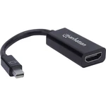 Manhattan 151528 Mini-DisplayPort adaptér [1x mini DisplayPort zástrčka - 1x HDMI zásuvka] čierna  12.00 cm