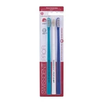 Swissdent Profi Whitening Trio Soft 3 ks zubná kefka unisex Dark Blue, Turquoise, White