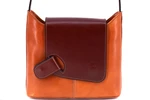 Dámská kožená kabelka Arteddy crossbody - camel/hnědá