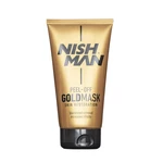 Nish Man Čierna maska na tvár Nish Man Peel-Off Blackmask (150 ml) - Gold