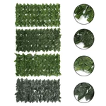 0.5M Outdoor Artificial Faux Ivy Leaf Privacy Fence Screen Decor Panels Hedge Garden Wall Cover