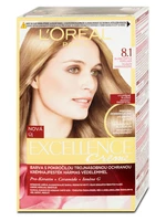 Permanentná farba Loréal Excellence 8.1 blond svetlá popolavá - L’Oréal Paris + darček zadarmo
