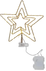 Hvězda na stromeček 25,5 cm STAR TRADING Topsy