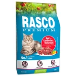 Rasco Premium Cat Sterilized, Beef Cranberries, Nasturtium 2kg