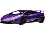 Lamborghini Huracan Performante Viola Pasifae / Pearl Purple with Black Wheels 1/12 Model Car by Autoart