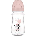 Canpol babies Exotic Animals kojenecká láhev Pink 240 ml
