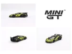 Lamborghini LB-Silhouette WORKS Aventador GT EVO Lime 1/64 Diecast Model Car by True Scale Miniatures