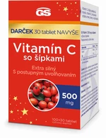 GS Vitamin C500 so šípkami. 100+30 darček