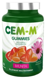 CEM-M Gummies Imunita s Echinaceou pre dospelých 60 tablet