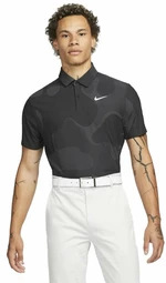 Nike Dri-Fit ADV Tour Mens Polo Shirt Camo Black/Anthracite/White M