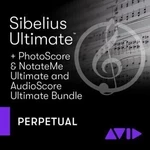 AVID Sibelius Ultimate Perpetual AudioScore PhotoScore NotateMe (Produit numérique)