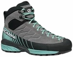 Scarpa Mescalito Mid GTX Midgray/Aqua 36,5 Dámske outdoorové topánky
