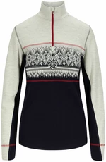 Dale of Norway Moritz Basic Womens Sweater Superfine Merino Navy/White/Raspberry S Pull-over
