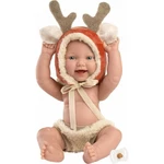 Llorens 63202 New born chlapček realistická bábika bábätko s celovinylovým telom 31 cm