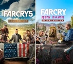 Far Cry 5 Gold Edition + Far Cry New Dawn Deluxe Edition Bundle EU Ubisoft Connect CD Key