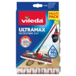 VILEDA mop Ultramax 2 v 1 Náhradný poťah Microfibre 2 kusy