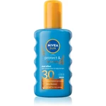 NIVEA SUN Protect & Bronze intenzívny sprej na opaľovanie SPF 30 200 ml NIVEA SUN Protect & Bronze intenzívny sprej na opaľovanie SPF 30 200 ml