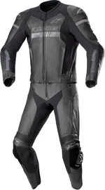Alpinestars GP Force Chaser Leather Suit 2 Pc Black/Black 58 Dvoudílná moto kombinéza