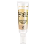 Dermacol Make-up a sérum 2v1 (Hyaluron Make-up and Serum) 25 g 03 Sand