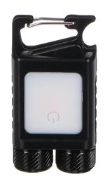 Svítilna na klíče s magnetem, 500 lm, COB LED, USB - SIXTOL