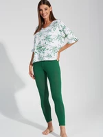 Gatta PJ3 pyjamas. S01 Alexa 3/4 S-XL green 05