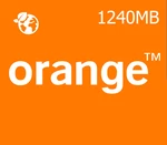 Orange 1240MB Data Mobile Top-up SL