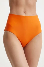 Plavkové nohavičky Picture High Waist Bottoms oranžová farba, SWI010