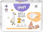Bella Baby Happy Soft&Delicate Mini (3-6 kg), 38 ks