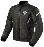 Rev'it! Jacket Torque 2 H2O Black/White L Textilní bunda