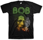 Bob Marley Tričko Smoking Da Erb Black M