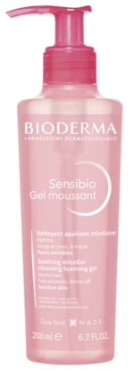 Bioderma Sensibio Gel moussant čistící pěnivý ge 200 ml