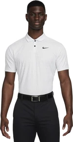 Nike Dri-Fit ADV Tour Mens Polo White/Pure Platinum/Black XL Camiseta polo