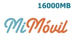 MiMovil 16000MB Data Mobile Top-up MX