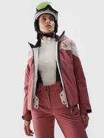 Dámská lyžařská bunda membrána 10000 - růžová