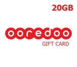 Ooredoo 20GB Data Gift Card QA