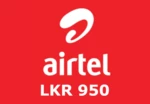 Airtel 950 LKR Mobile Top-up LK