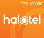 Halotel 100000 TZS Mobile Top-up TZ