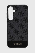 Puzdro na mobil Guess S24+ S926 čierna farba, GUHCS24MG4GLGR,