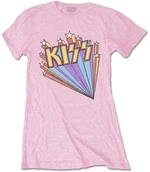 Kiss T-Shirt Stars Damen Pink M