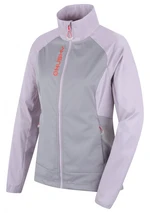 Husky  Suli L purple/grey, L Dámska softshell bunda