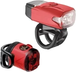 Lezyne KTV Drive / Femto USB Drive Červená Front 200 lm / Rear 5 lm Cyklistické světlo