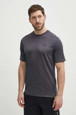Tréningové tričko Under Armour Tech Vent šedá farba, melanžové