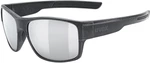 UVEX ESNLT Spirit Black Mat/Mirror Silver Gafas de ciclismo