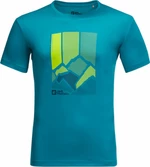 Jack Wolfskin Peak Graphic T M Everest Blue XL Camiseta Camisa para exteriores
