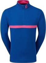 Footjoy Inset Stripe Chill-Out Deep Blue M Sudadera con capucha/Suéter