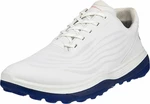 Ecco LT1 Mens Golf Shoes White/Blue 45 Calzado de golf para hombres