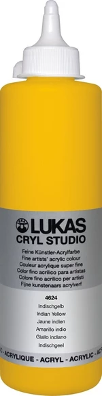 Lukas Cryl Studio Acrylfarbe 500 ml Indian Yellow