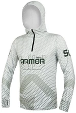 Delphin Angelshirt Hooded Sweatshirt UV ARMOR 50+ Olive 2XL