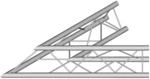 Duratruss DT 23-C19-L45 Trojúhelníkový truss nosník